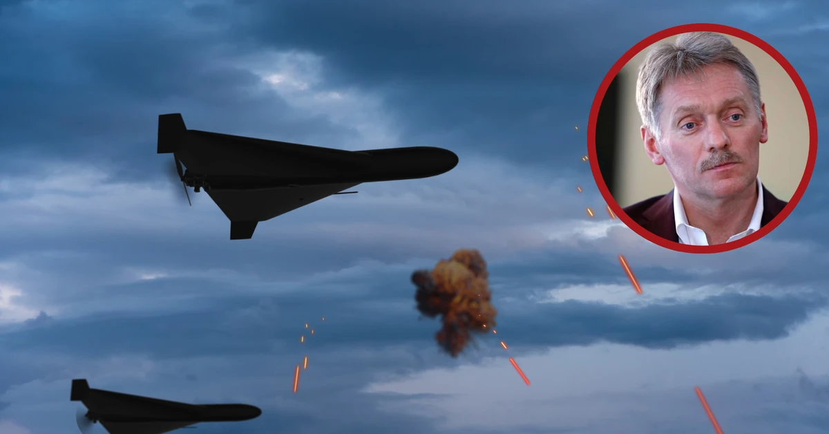 Kreml reaguje na atak rosyjskich dronów na Polskę. Niestety, nie ma co spodziewać się konkretów