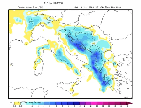 Naoblačenje uz jače padavine za vikend