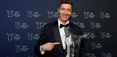 Prestiżowa nagroda dla Lewandowskiego. Polak piłkarzem Roku UEFA!