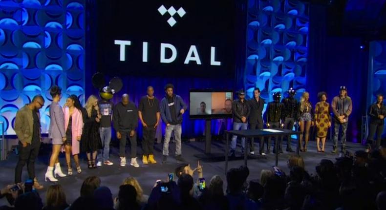 Tidal to stream Rally 4 peace live