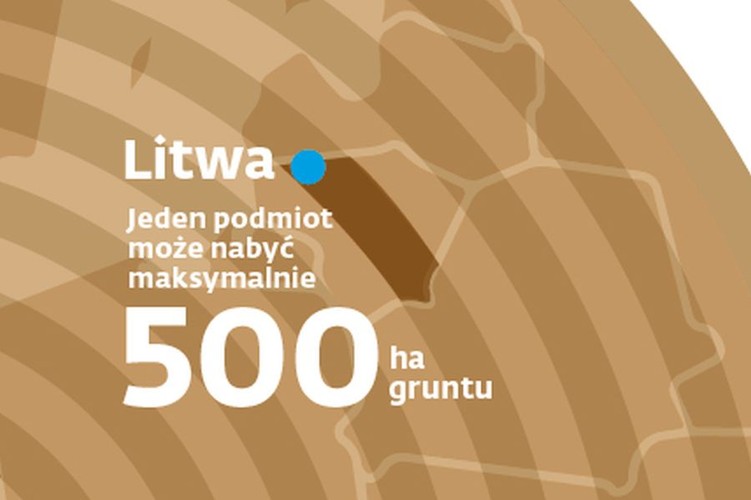 Kraj ten znowelizował przepisy o handlu ziemią w kwietniu 2014 r. Podstawowym warunkiem, jaki musi spełnić chętny na litewską ziemię, jest potwierdzenie rolniczych kwalifikacji albo przez przedstawienie dyplomu o ukończeniu uczelni rolniczej, albo udokumentowanie pracy w rolnictwie. Firmy muszą też przejść specjalny test żywotności ekonomicznej opracowany przez resort rolnictwa. <br>
Każda transakcja, której przedmiotem jest grunt większy niż 10 ha, wymaga zgody Narodowej Służby Ziemskiej (NZT).
