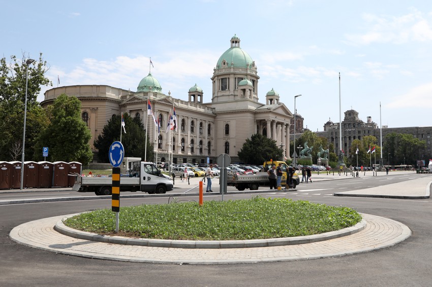 Kružni tok kod Narodne Skupštine