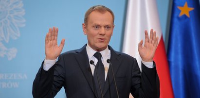 Tusk boi się wody? Nie chce...