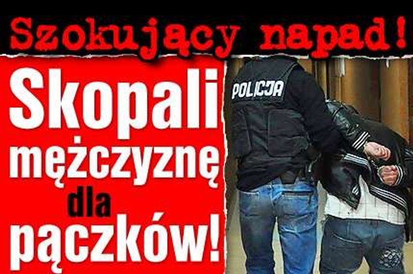 Szokujący napad! Skopali mężczyznę dla pączków!