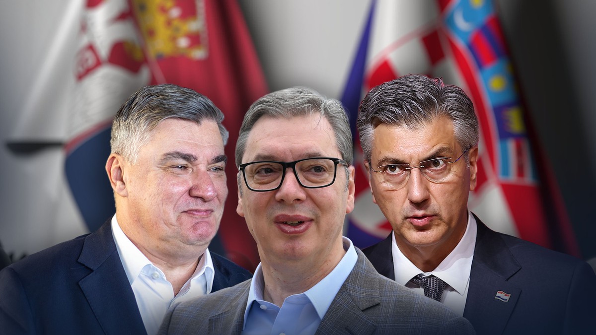 Zoran Milanović, Aleksandar Vučić, Andrej Plenković