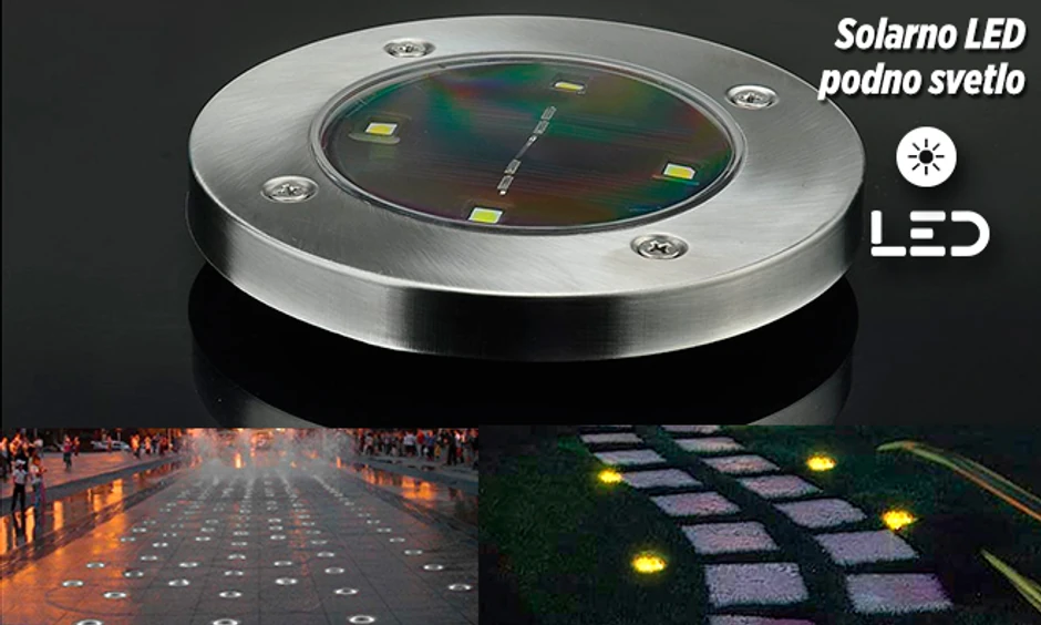Solar disk podno svetlo
