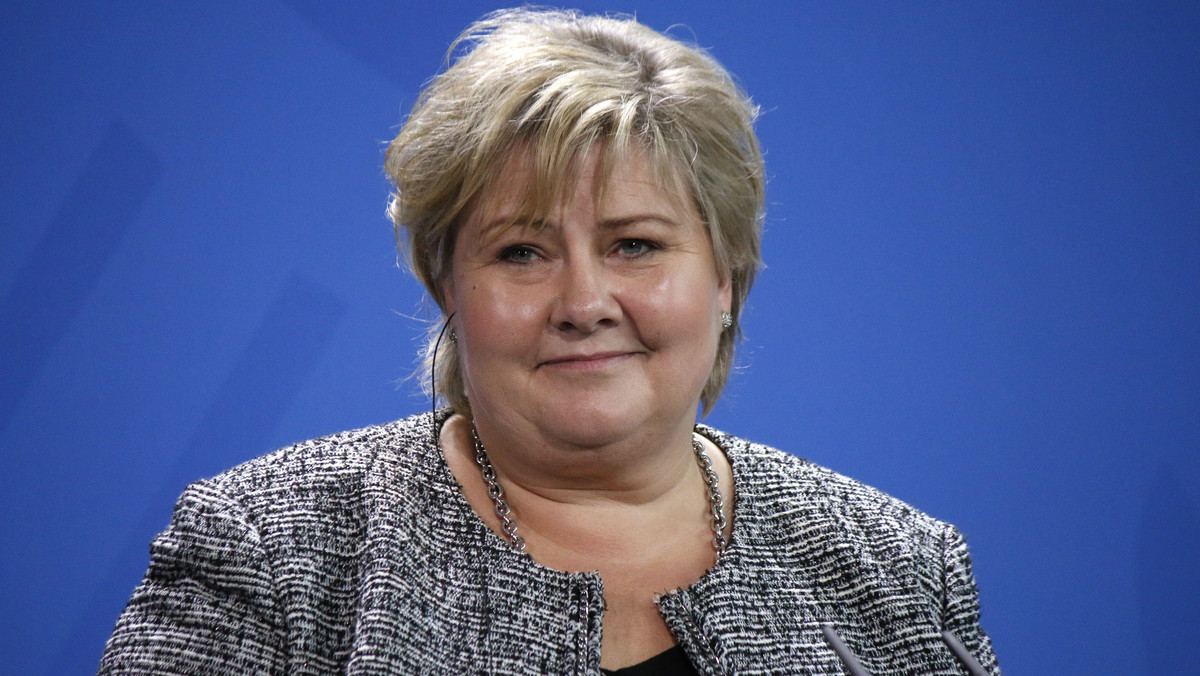 Premier Norwegii - Erna Solberg, zwróciła się do dzieci