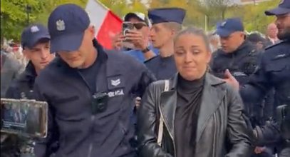 Posłanka Kinga Gajewska zatrzymana przez policję