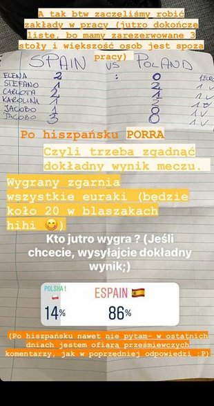 Zakłady, czyli porra