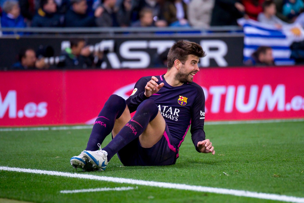 Gerard Pique prowadził samochód bez ważnego prawa jazdy