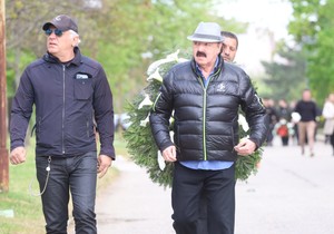 Sahrana Saše Katančića Novo Groblje