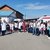 Protest radnika KBC Gračanica