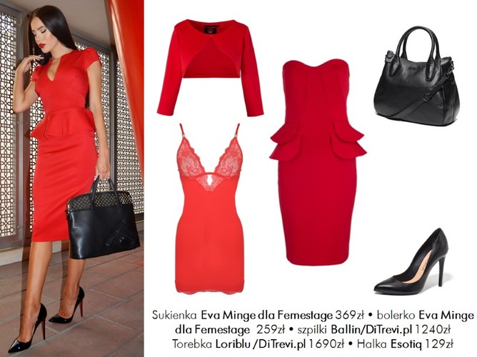 Świąteczna czerwień. STYLIZACJE