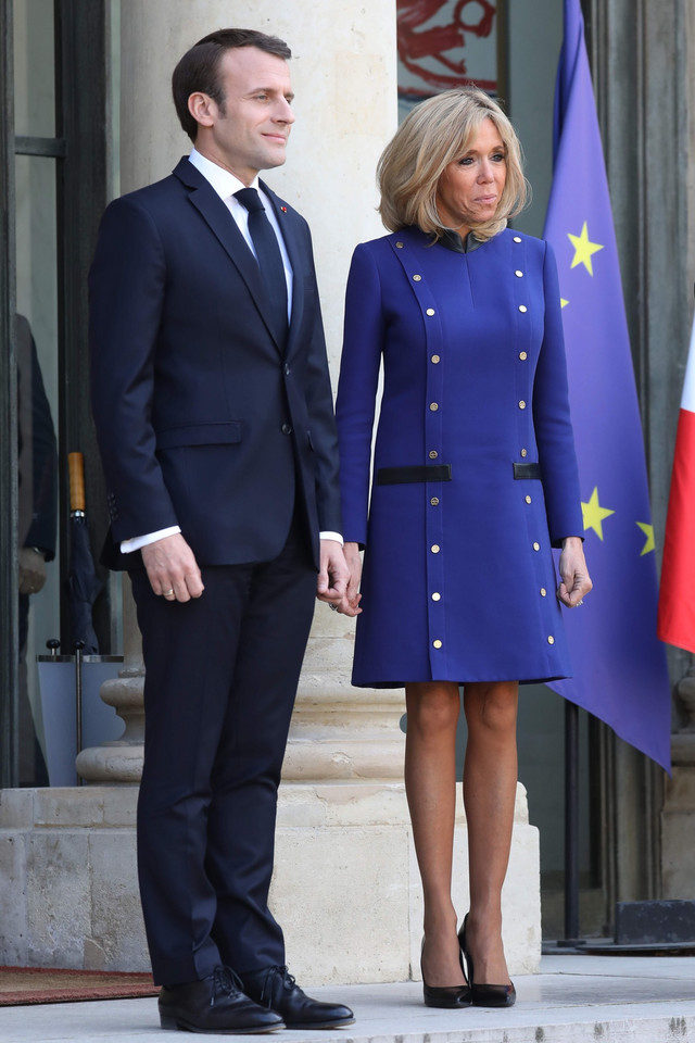 Brigitte Macron w trzecim dniu wizyty chińskiej pary prezydenckiej we Francji