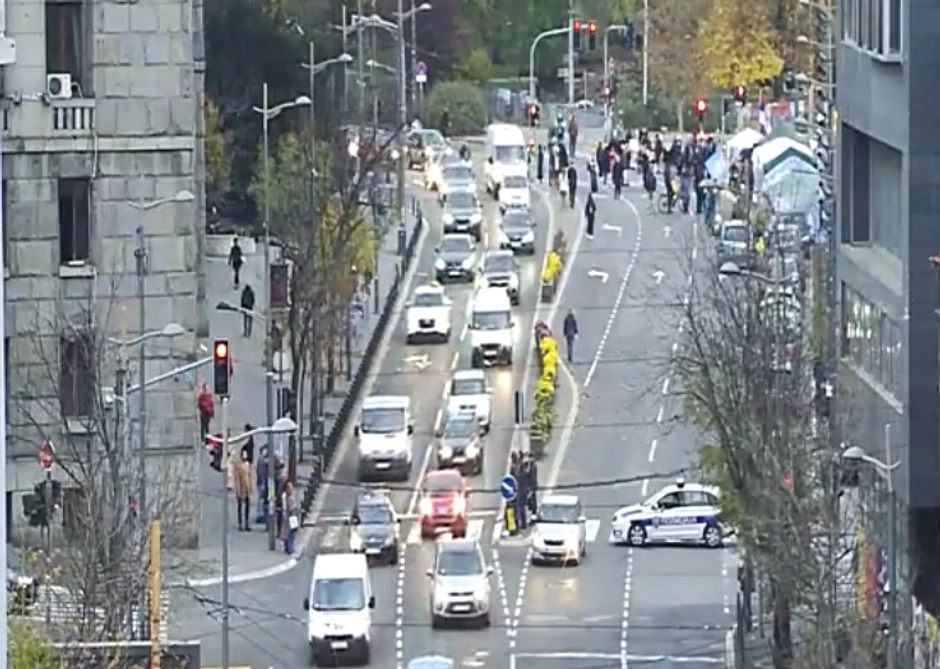 Takovska, saobraćaj ide jednom trakom