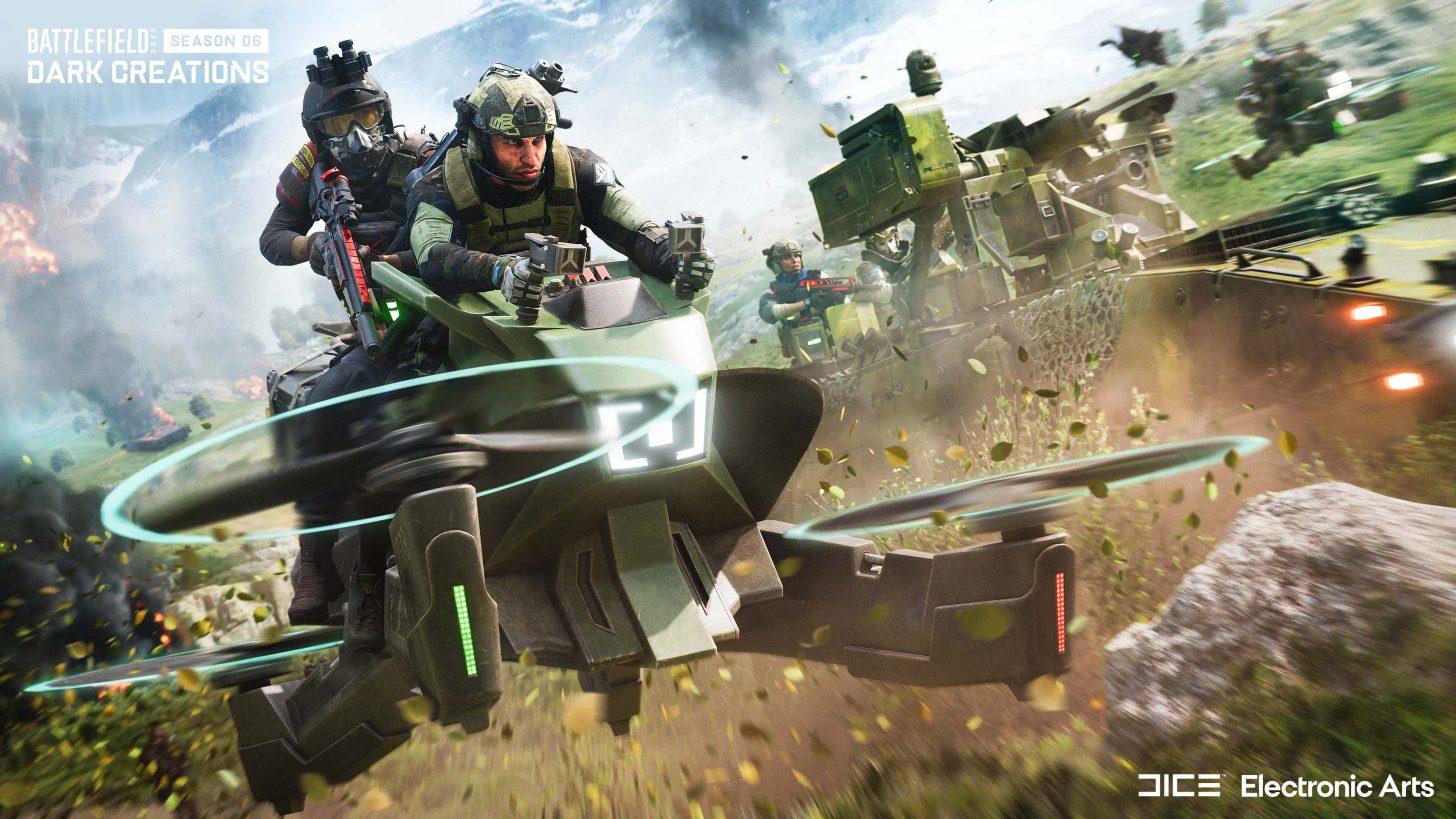 Oficiálny obrázok šiestej sezóny hry Battlefield 2042.