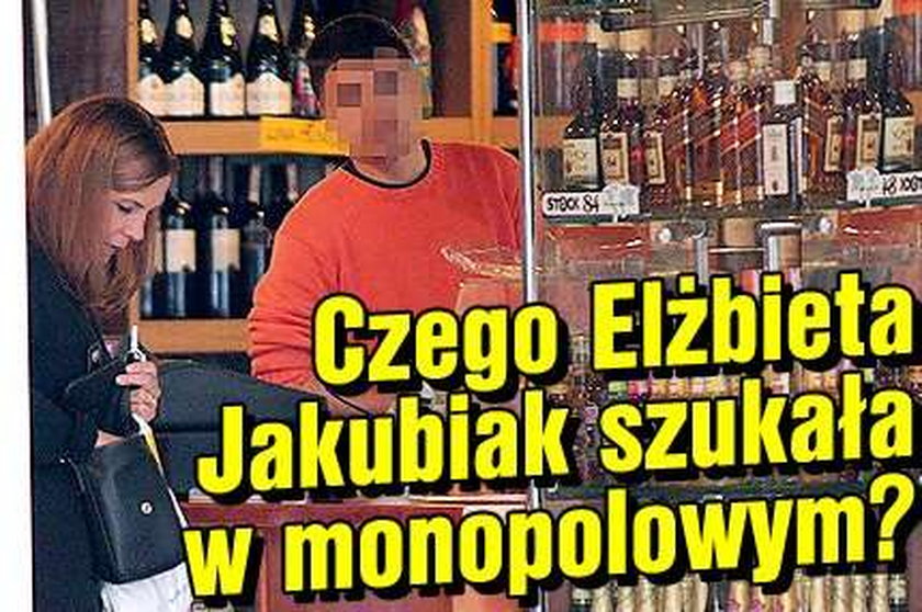 Czego Jakubiak szukała w monopolowym?