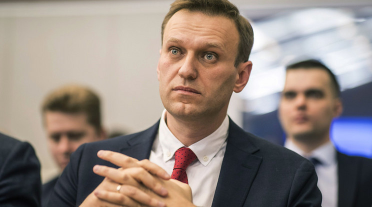 Alekszej Navalnij Vlagyimir Putyin elnök legismertebb politikai ellenfele /Fotó: MTI