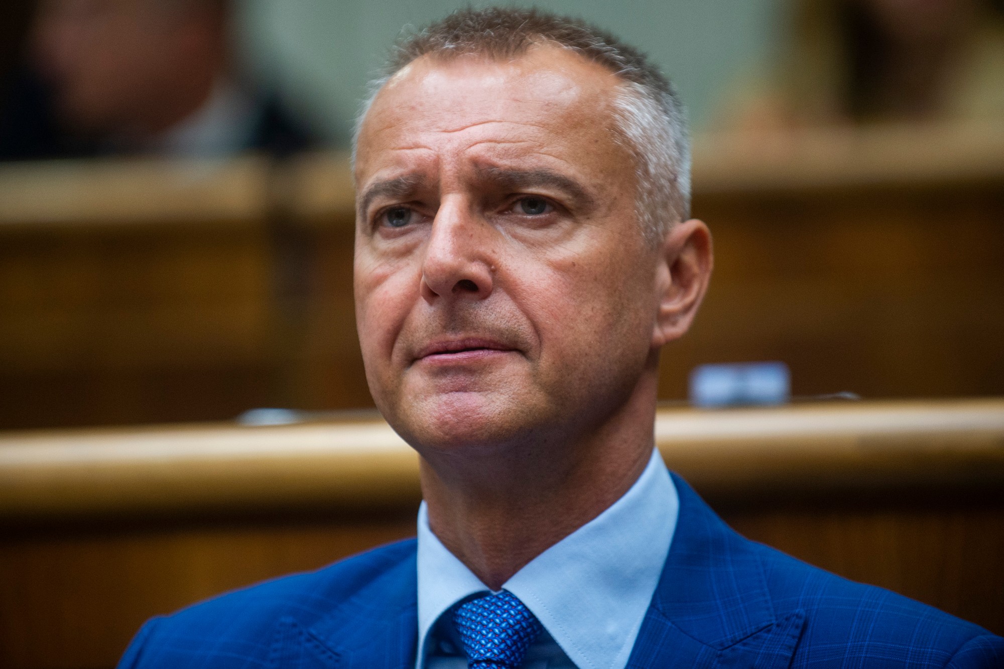 Poslanec NR SR Richard Raši (Hlas-SD).