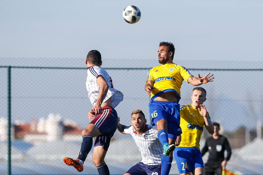 Pilka nozna. Sparing. Arka Gdynia - Sileks Kratovo. 28.01.2018