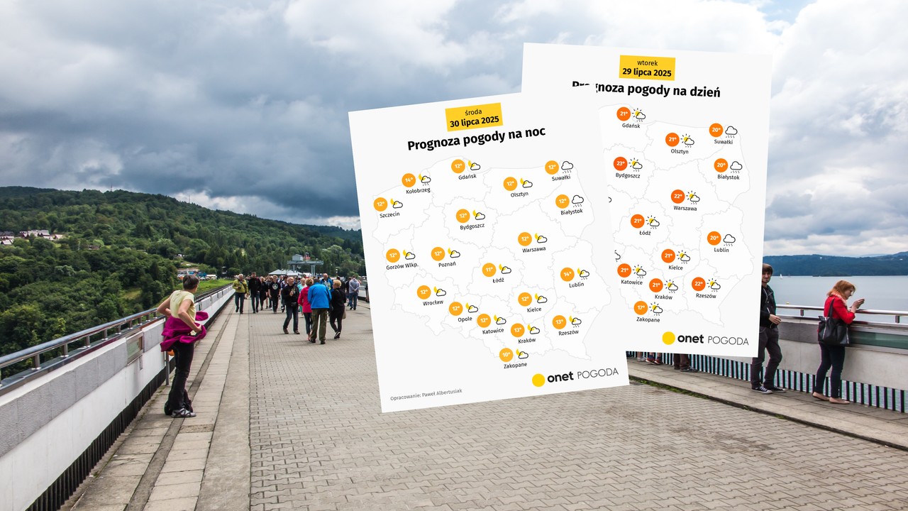 Poprawa pogody nie dotrze dziś wszędzie. W kilku regionach nie przestanie padać