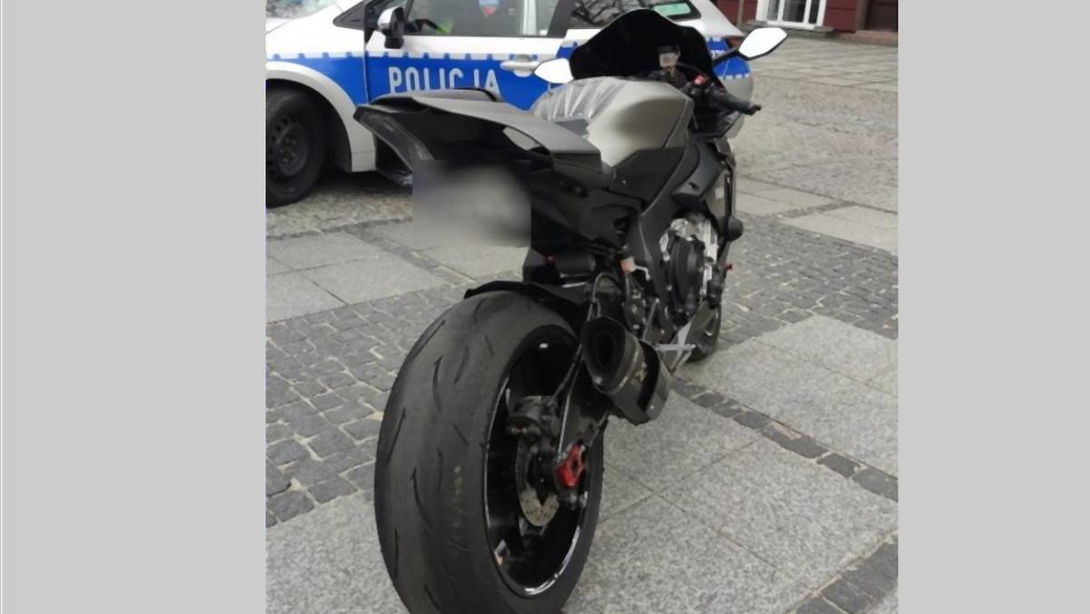 Motocyklista uciekał ulicami Częstochowy z prędkością 170 km/h