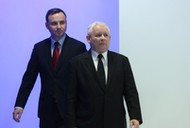 Jarosław Kaczyński Andrzej Duda polityka Prawo i Sprawiedliwość PiS