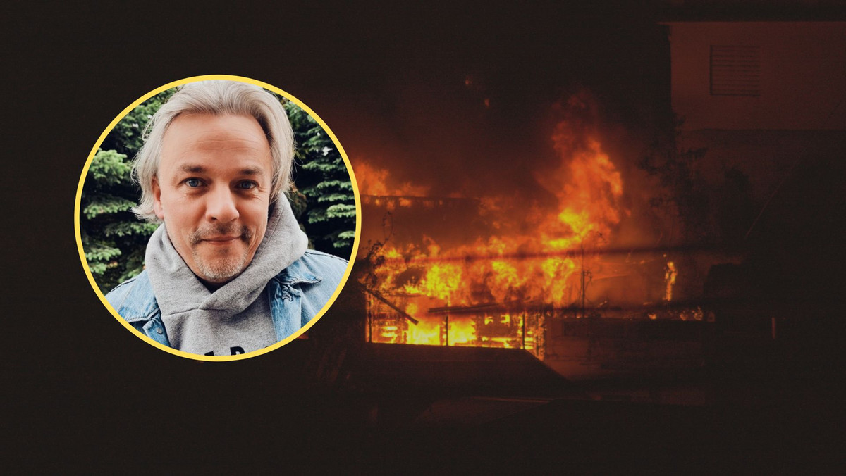 Spłonął dom dziennikarza Radia 357. Marcin Cichoński prosi o pomoc