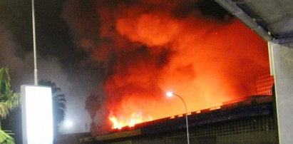 Ogień na lotnisku w Nairobi! Pożar wybuchł w hali odlotów