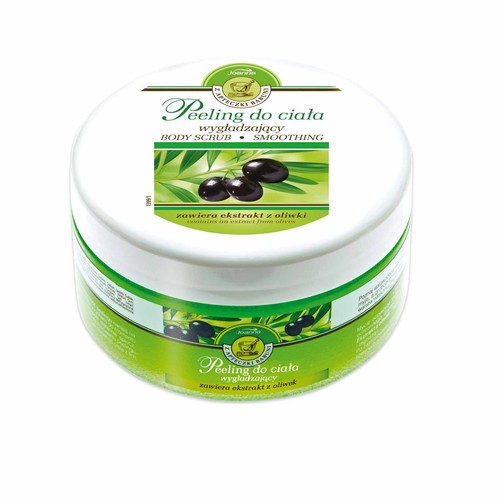 Peeling gruboziarnisty 'Z Apteczki Babuni' z ekstraktem z oliwek