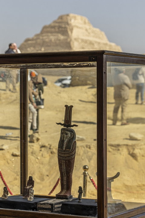 Egipt otwarł grobowiec "strażnika sekretów" w Memfis