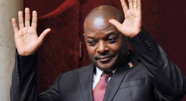 President of Burundi, Pierre Nkurunziza.