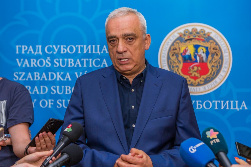 Gradonačelnik Subotice Stevan Bakić
