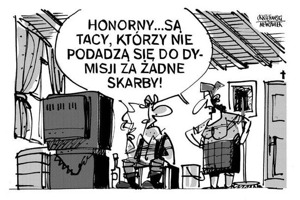 Honorny dymisja kapler krzętowski