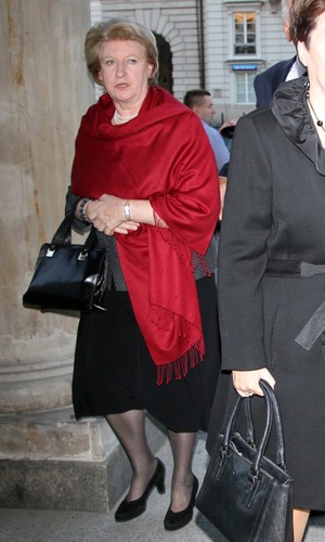 Hanna Suchocka na premierze filmu 