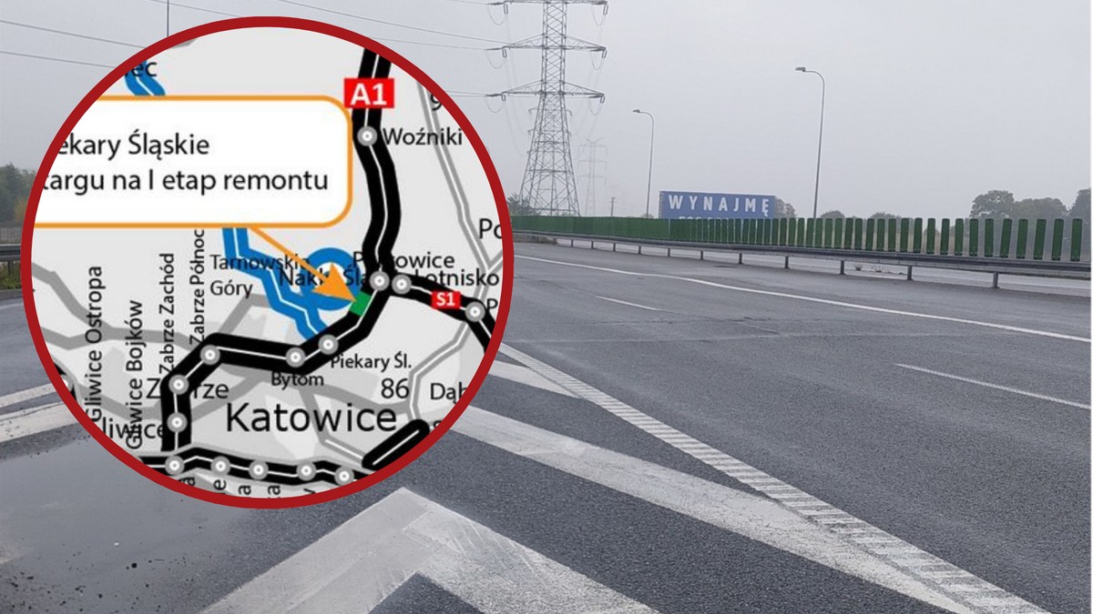 Przetarg na pierwszy etap remontu autostrady A1 między Pyrzowicami i Piekarami Śląskimi