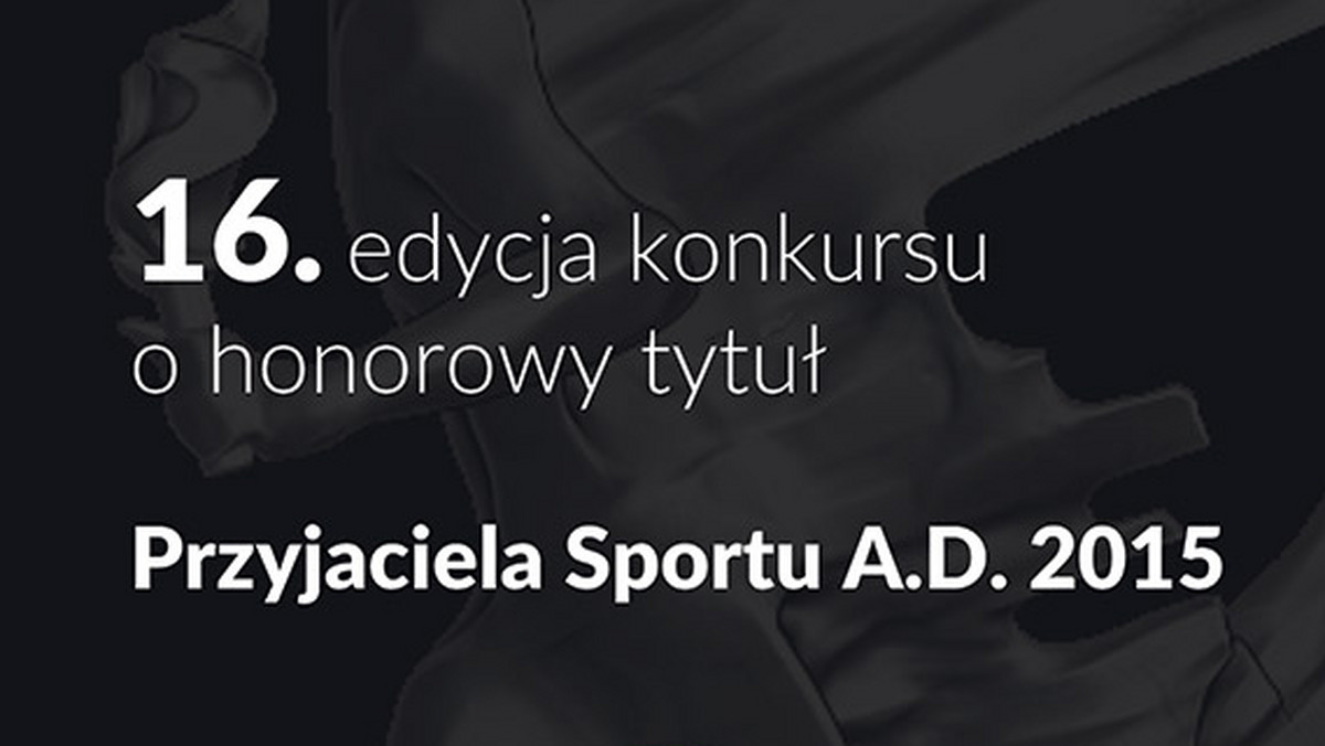 W tym roku już po raz szesnasty odbędzie się konkurs o honorowy tytuł "Przyjaciela Sportu". To prestiżowe wyróżnienie otrzymują corocznie osoby i firmy działające na rzecz rozwijania i wspierania sportu w naszym Mieście.