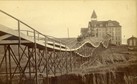 Rollercoaster w Arcadia Hotel, Santa Monica, Kalifornia, 1887 rok