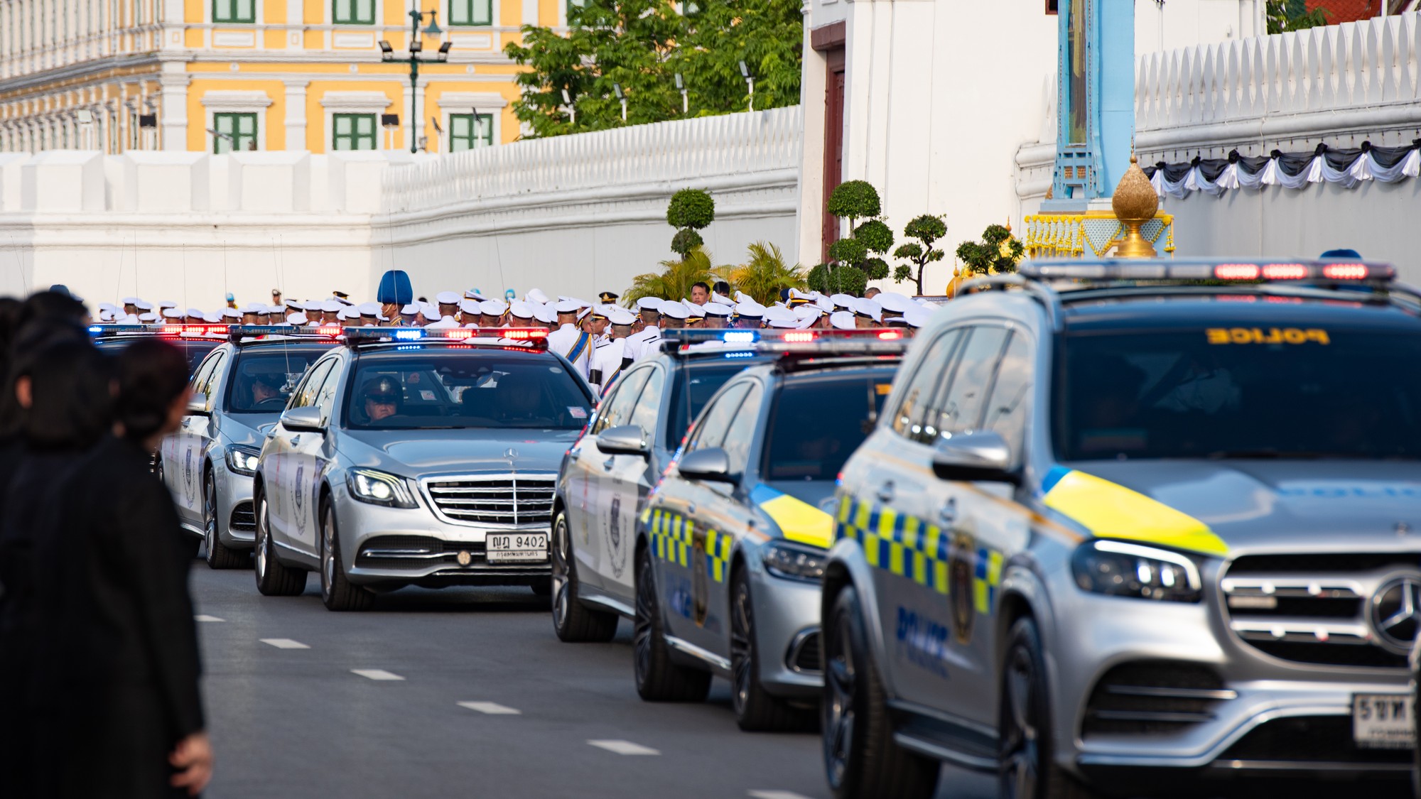 Thajská polícia, ilustračné foto.