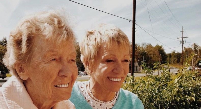 Barbara Corcoran's mom was diagnosed with Alzheimer's shortly before her 70th birthday.Courtesy of Barbara Corcoran