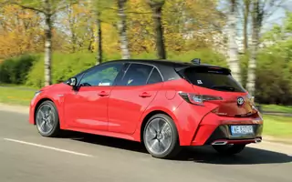 Test Toyoty Corolli 2.0 Hybrid Dynamic Force