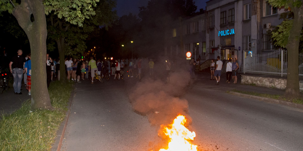 Rozruchy po śmierci Adriana w Zawierciu