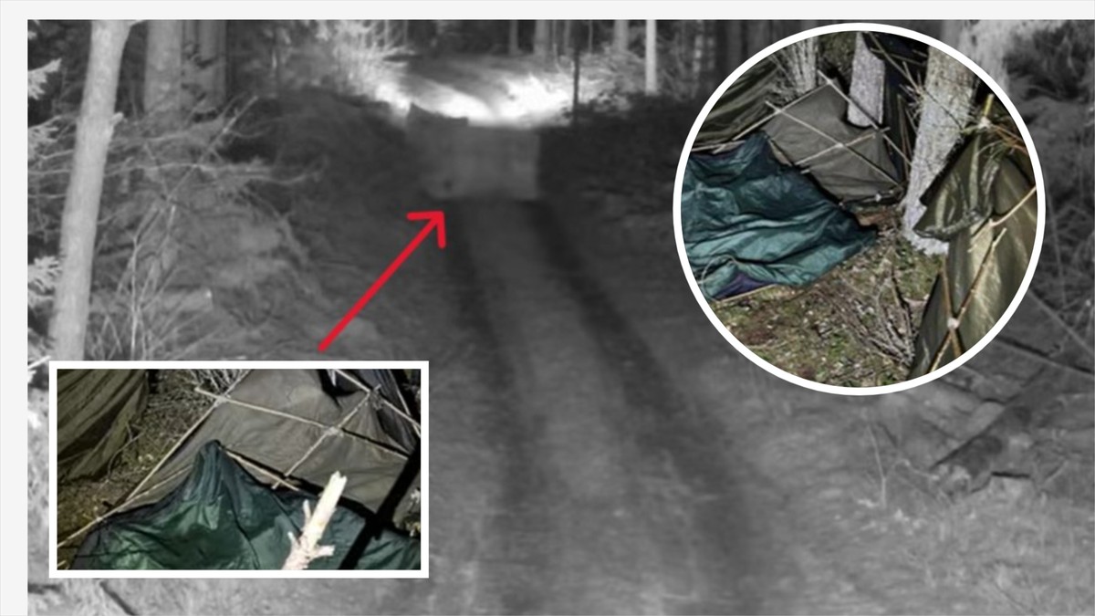 Migranci próbowali przedostać się przez granicę. Ich pomysłowość zaskakuje