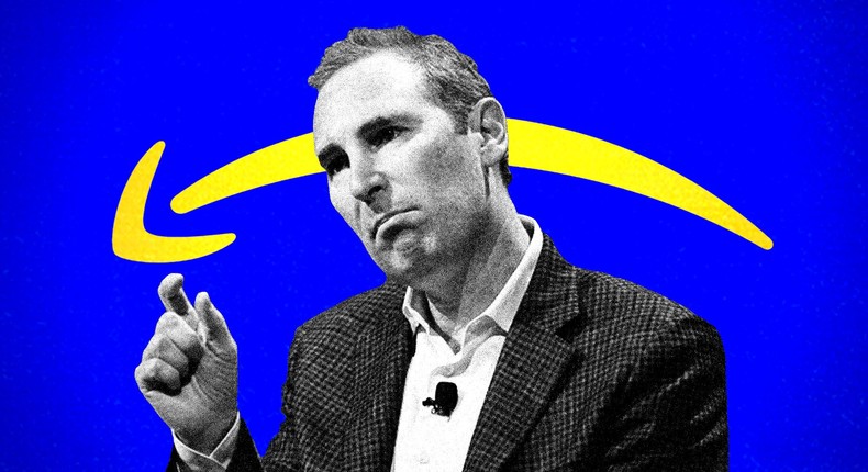 Amazon CEO Andy Jassy wants the company to operate like the world's largest startup.F. Carter Smith/Bloomberg via Getty Images; Chelsea Jia Feng/BI