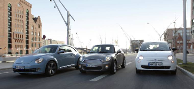 VW Beetle kontra Fiat 500 i MINI - Porównanie w stylu retro