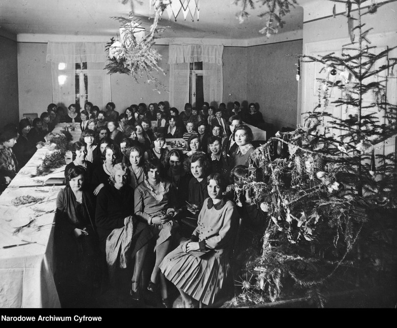 Wigilia krakowskiego koła Związku Młodych Polek