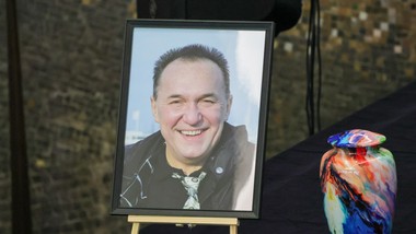 pogrzeb michała urbaniaka. tłumy żałobników i bardzo wzruszające chwil