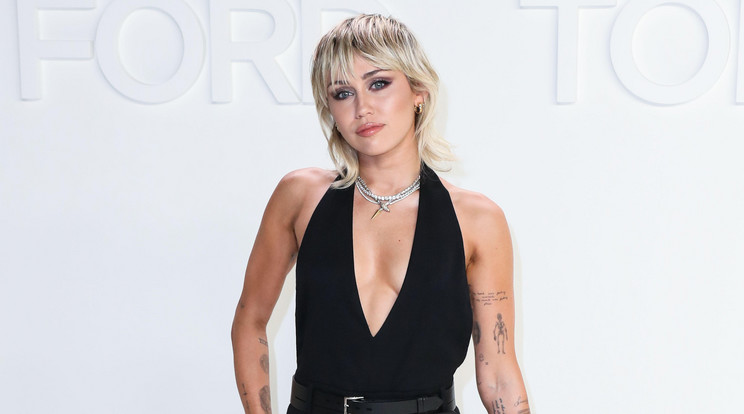 Miley nem szégyenlősködött és kirakta az Instagramjára a mellét / Fotó: Northfoto