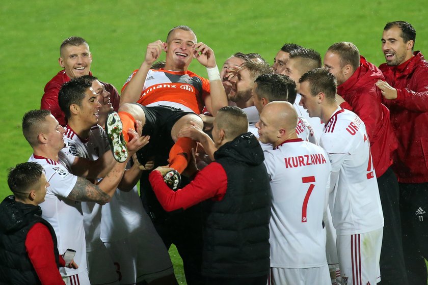 Pilka nozna. Ekstraklasa. Pogon Szczecin - Gornik Zabrze. 23.09.2017