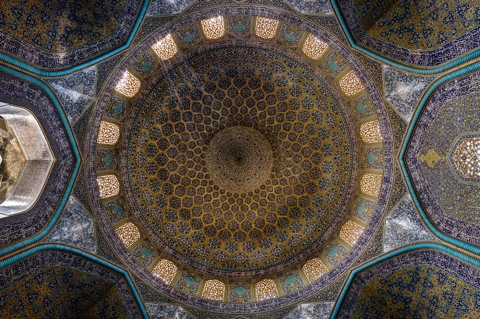 Kopuła meczetu szejka Lotfollaha w Isfahanie